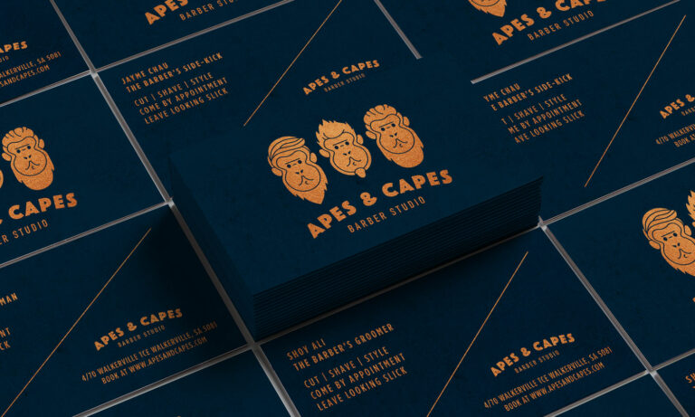 apes-and-capes-barber-brand-logo-graphic-design-illustration