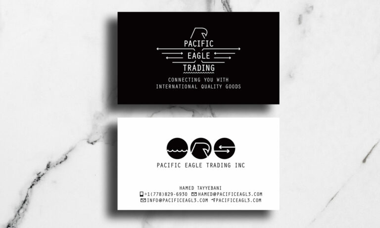pacific-eagle-trading-brand-logo-design